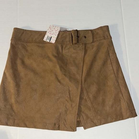 NWT Free People Camel Skirt - Picture 5 of 7